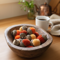 Box of Assorted Mini Velvet Acorns