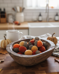 Box of Assorted Mini Velvet Acorns