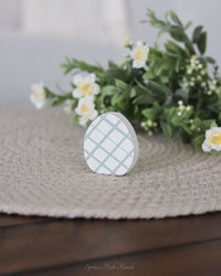 Mini Decorated Egg Wood Shape