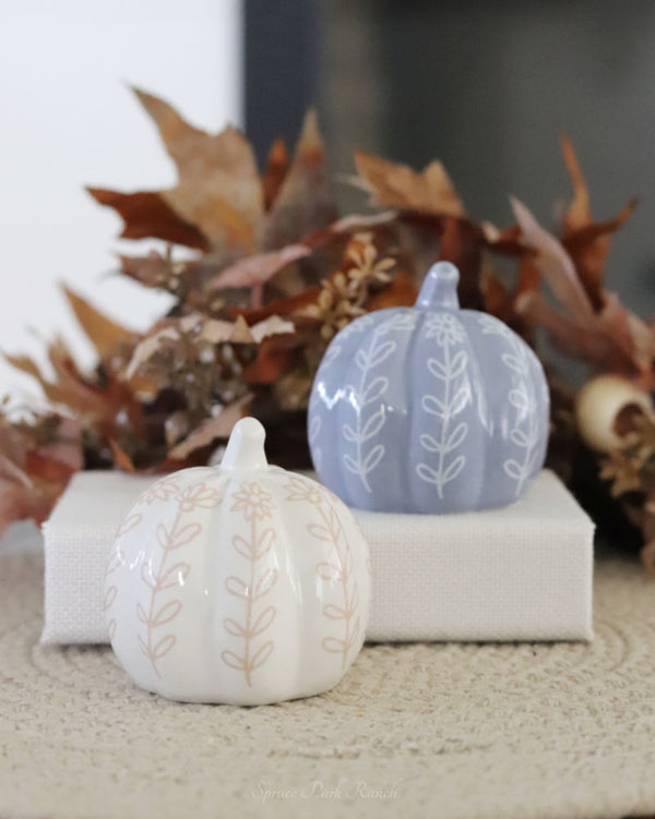 Mini Dolomite Fall Folk Pumpkin