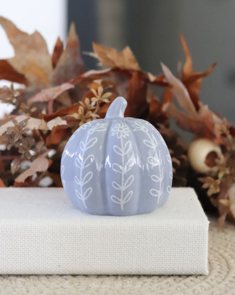 Mini Dolomite Fall Folk Pumpkin