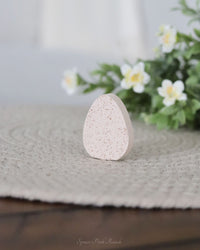 Mini Speckled Egg Wood Shape