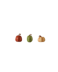 Mini Fall Resin Pumpkin