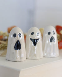 Mini Dolomite Pearlescent Ghost Figurine
