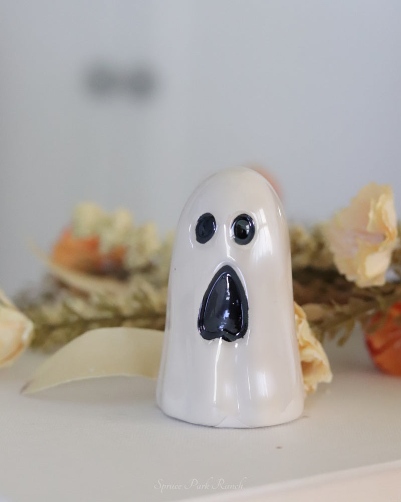 Mini Dolomite Pearlescent Ghost Figurine