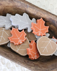 Mini Fall Leaf Shape