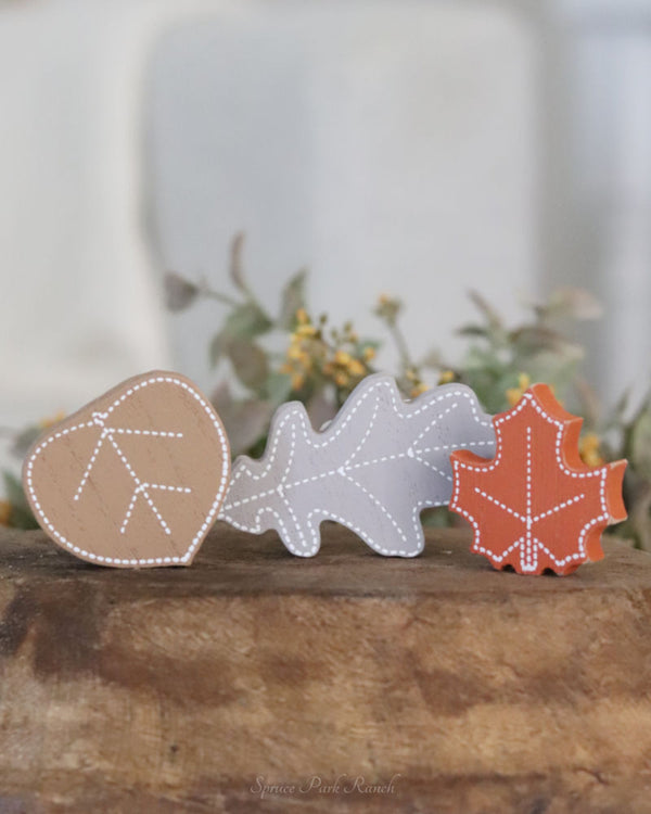 Mini Fall Leaf Shape