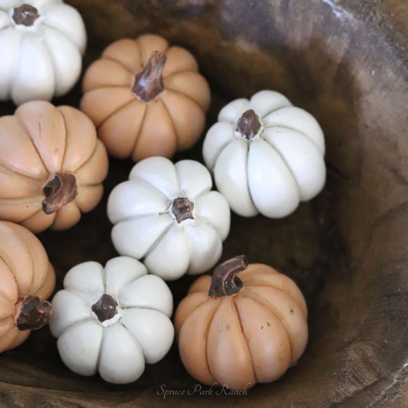 Resin Mini Pumpkin