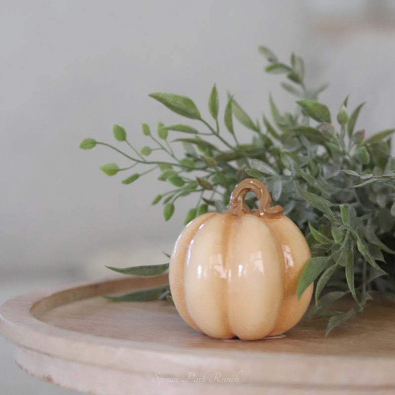 Mini Fall Resin Pumpkin
