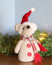 Plush Christmas Mice
