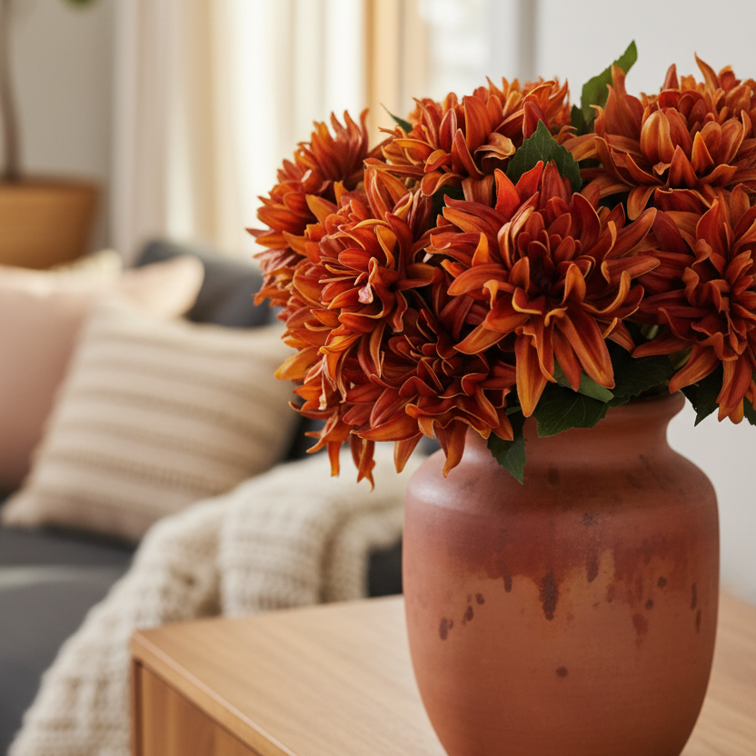 Mum Burnt Sienna Real Touch Bundle of 6