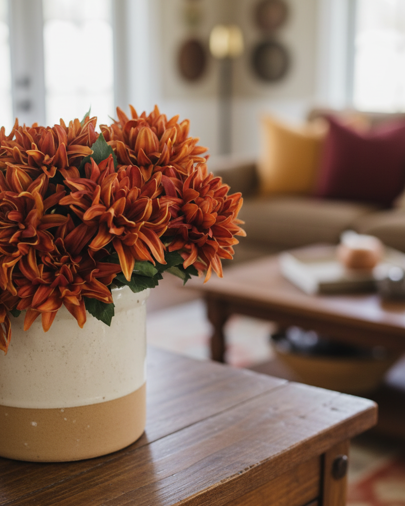 Mum Burnt Sienna Real Touch Bundle of 6