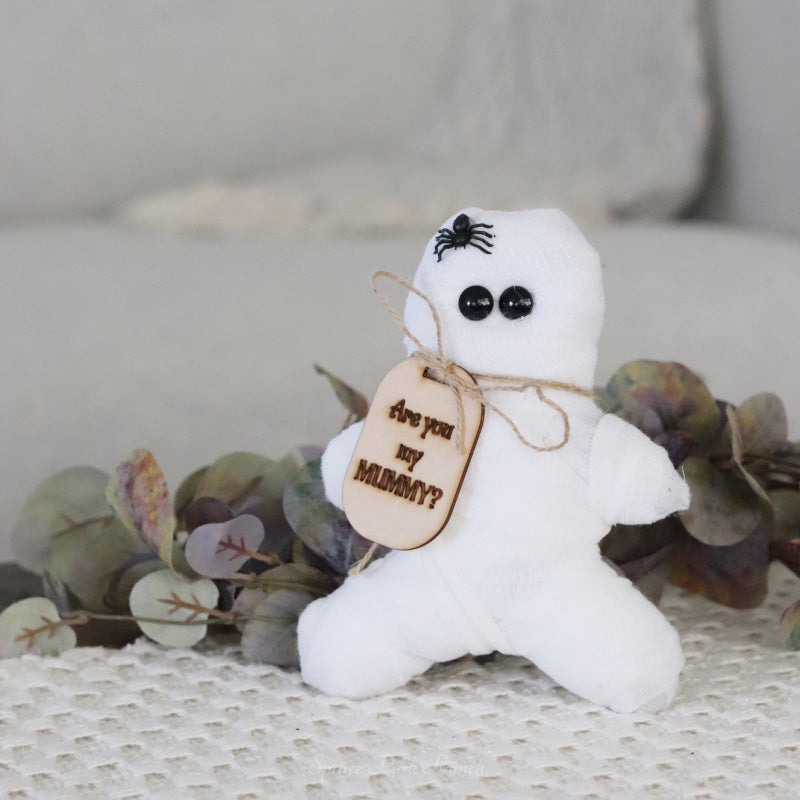 Fabric Mummy With Tag