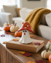 Rustic Ghost Mushrooms