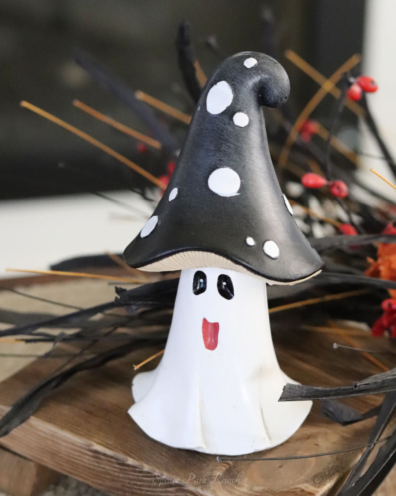 Rustic Ghost Mushrooms