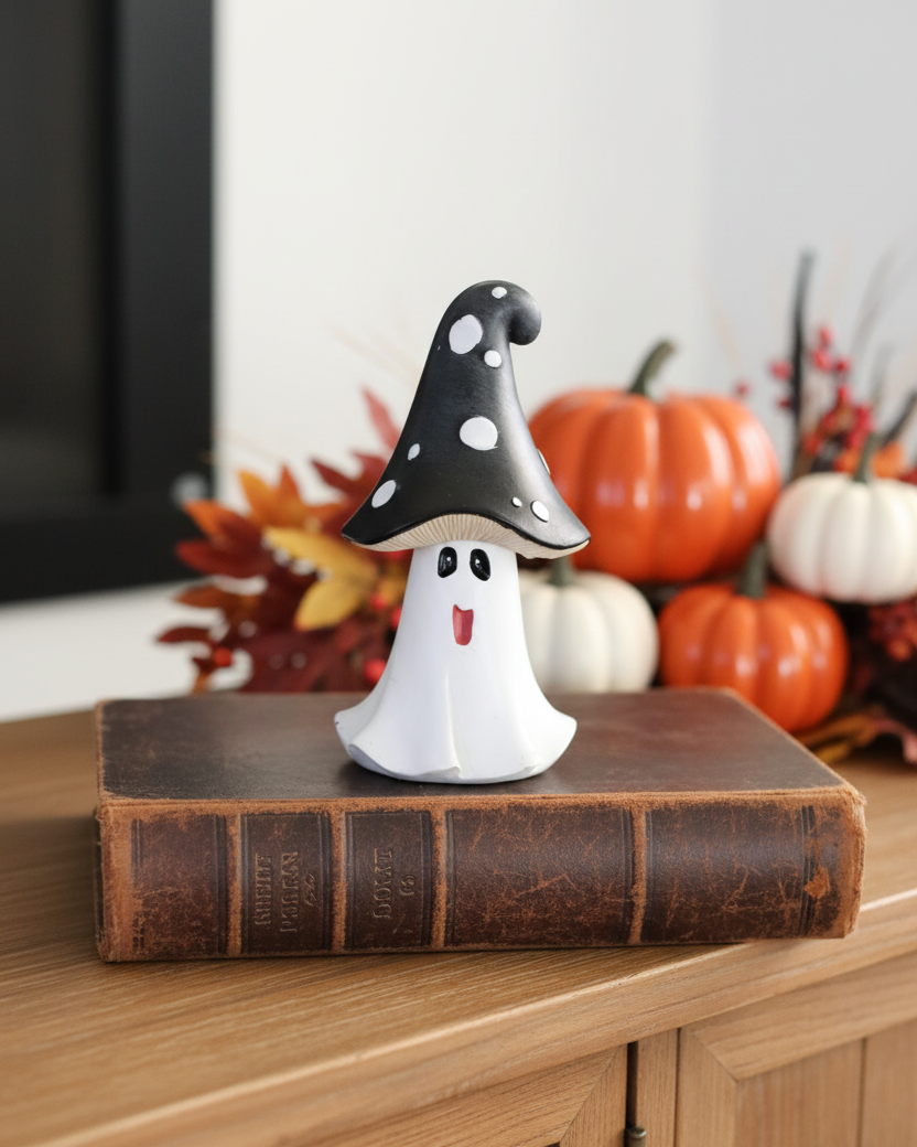 Rustic Ghost Mushrooms