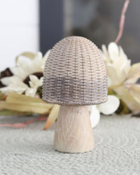 Harvest Woven Mushroom