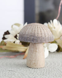 Harvest Woven Mushroom