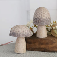 Harvest Woven Mushroom