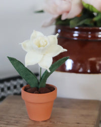 Mini Narcissus Felt Forever Flower