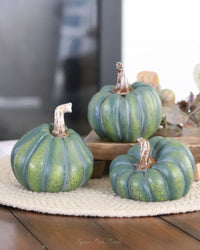 Natural Shape Green Pumpkin