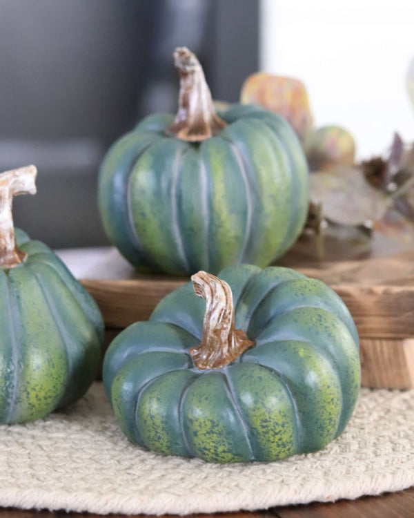 Natural Shape Green Pumpkin