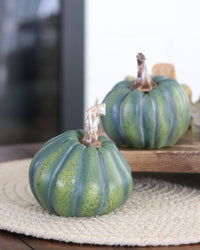 Natural Shape Green Pumpkin