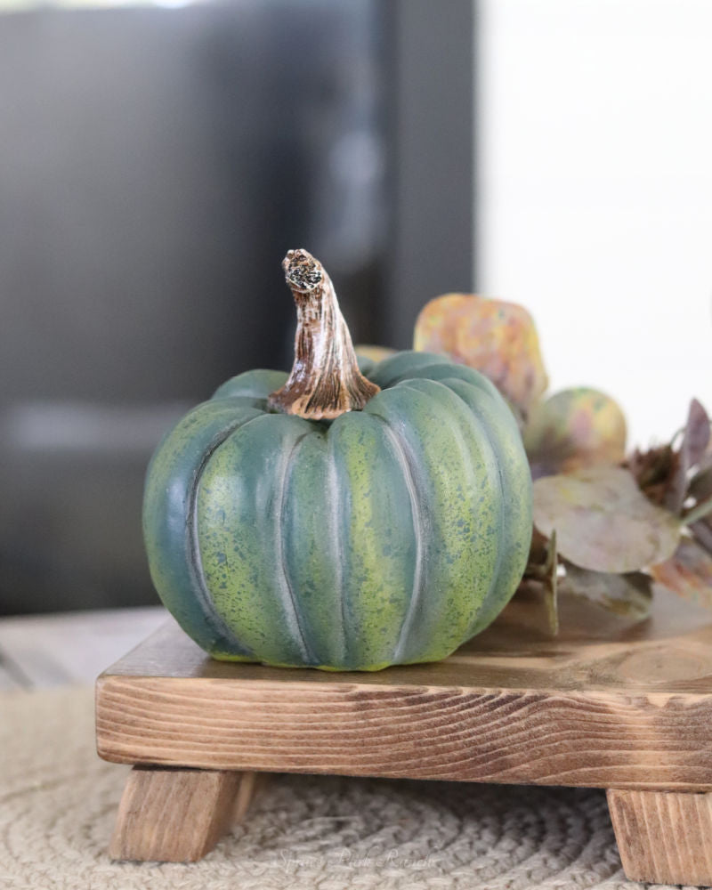 Natural Shape Green Pumpkin