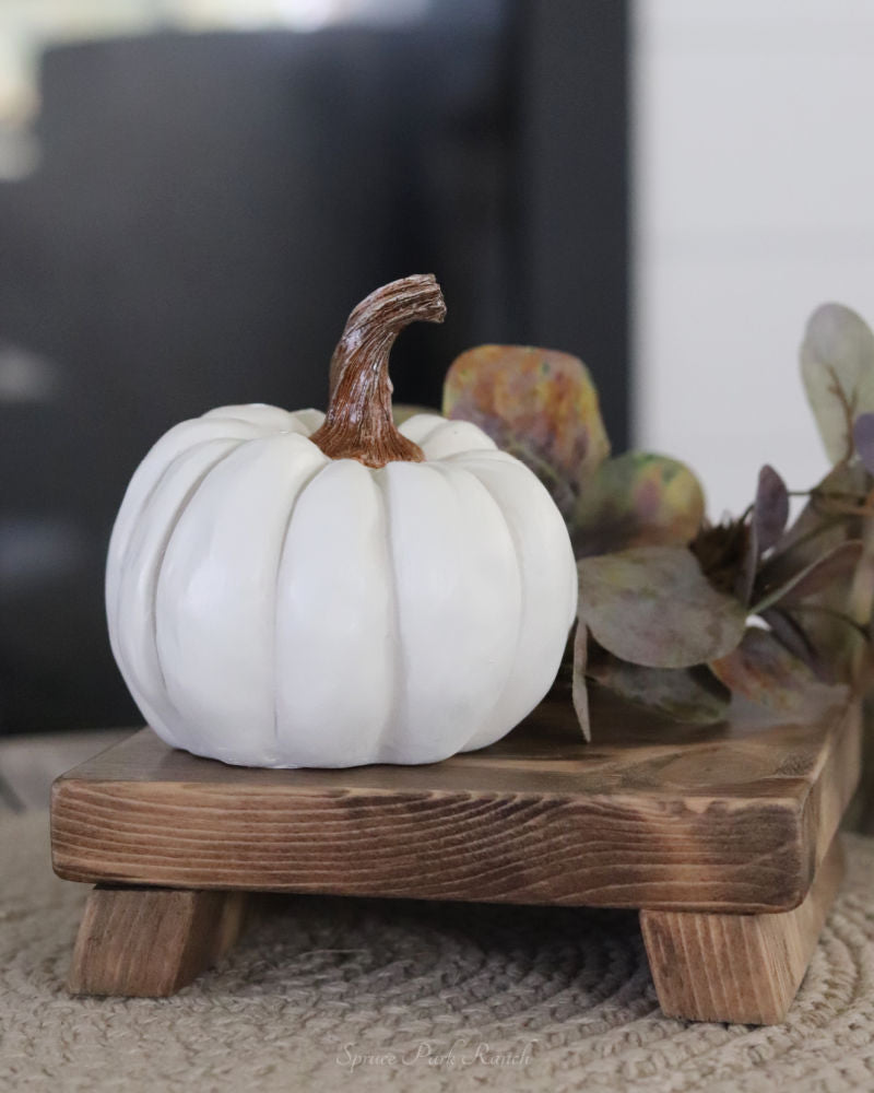 Natural Shape White Pumpkin