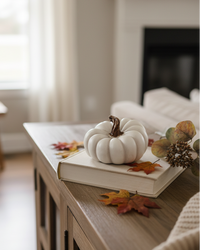 Natural Shape White Pumpkin