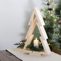 Wood Tree Stand Natural