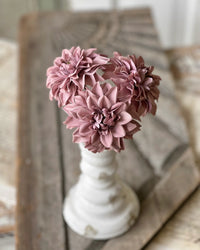 Damask Dahlia Bundle Slipper 10"L