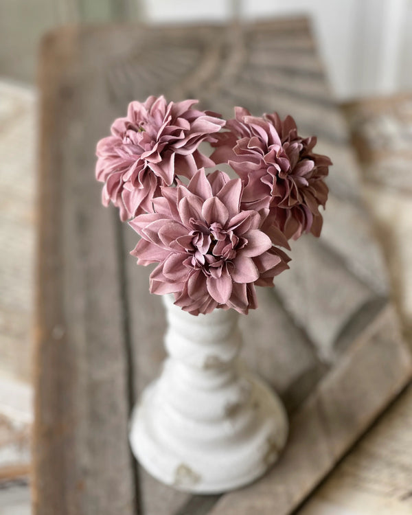 Damask Dahlia Bundle Slipper 10"L