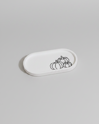 Oval Pumpkin Tray