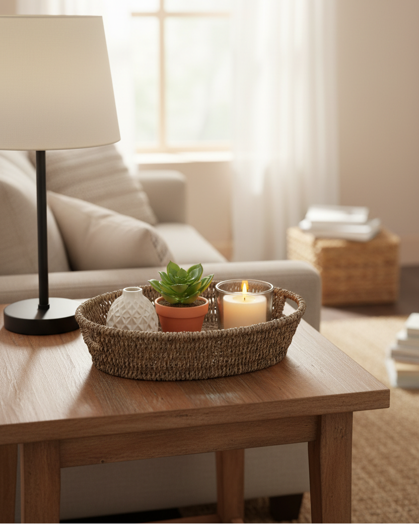 Oval Seagrass Tray