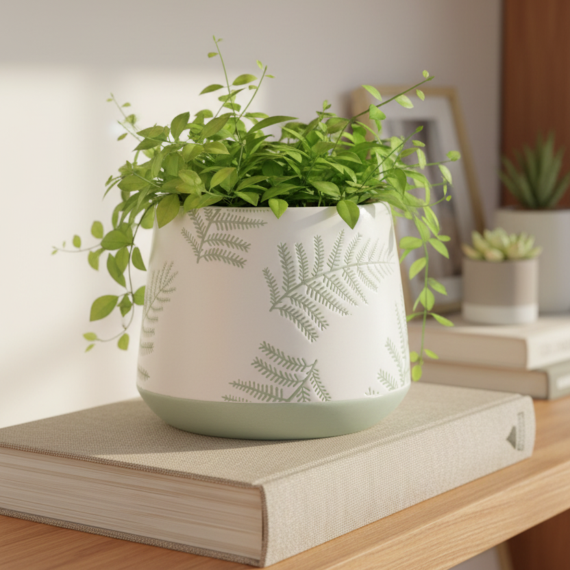 Green Leaf Pot