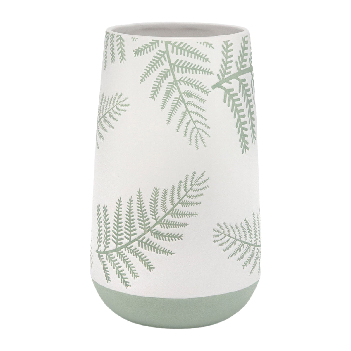 Green Leaf Vase