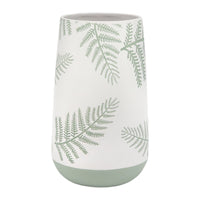 Green Leaf Vase