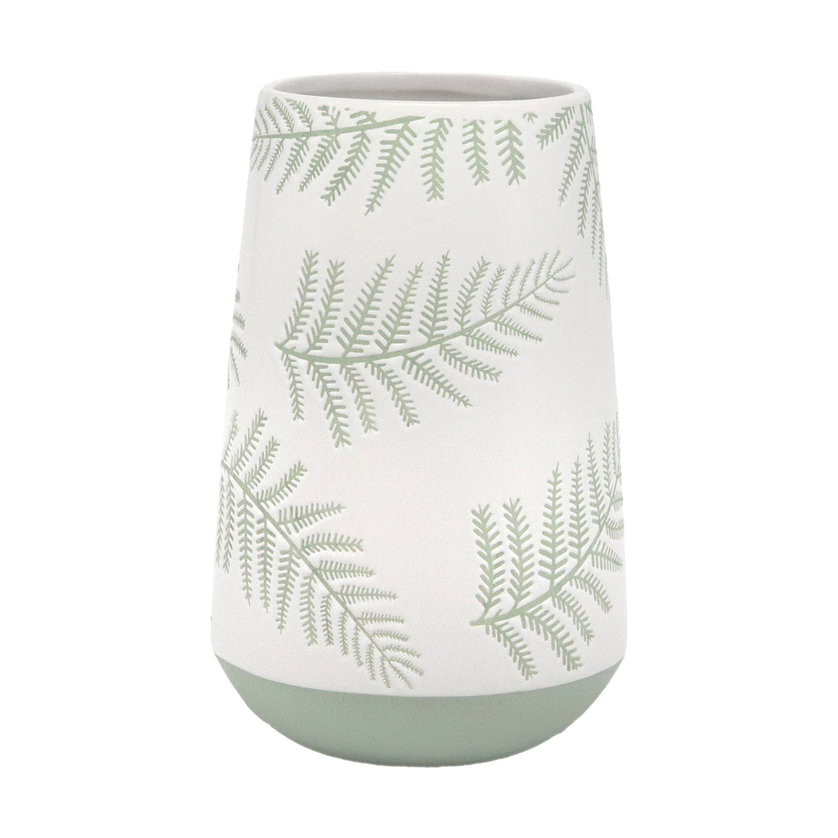 Green Leaf Vase