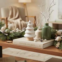 White Porcelain Layered Tree