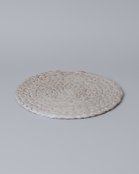 Palma Woven Placemat Round White