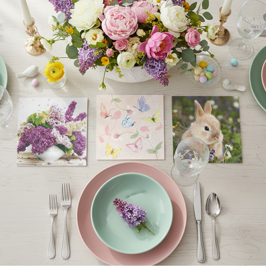 Spring and Summer Paper Napkins