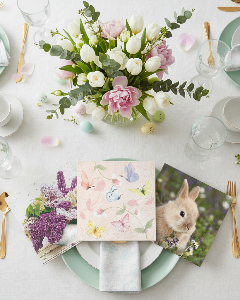 Spring and Summer Paper Napkins