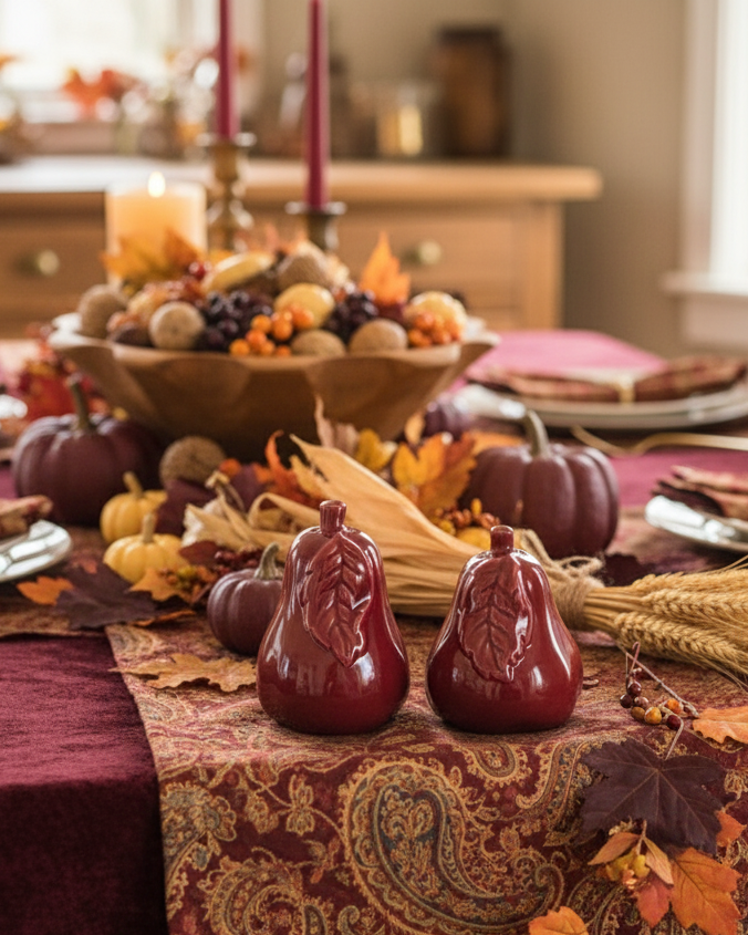 Pear Salt and Pepper Set