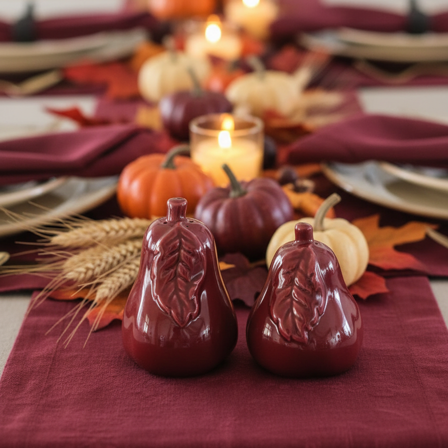 Pear Salt and Pepper Set