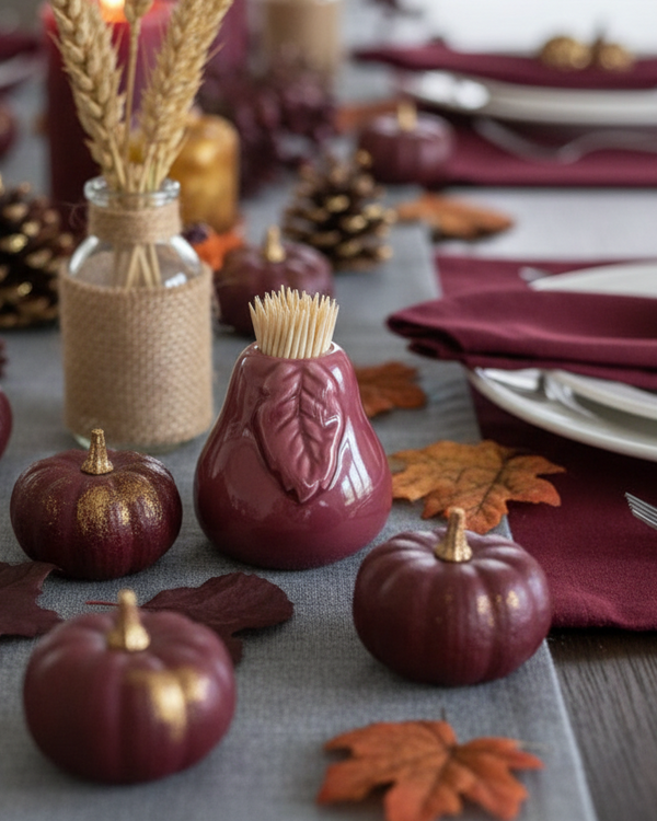 Pear Toothpick Holder