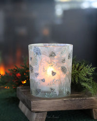 Woodland Pines Candle Holder