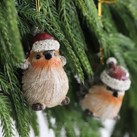 Pinecone Winter Bird Ornament