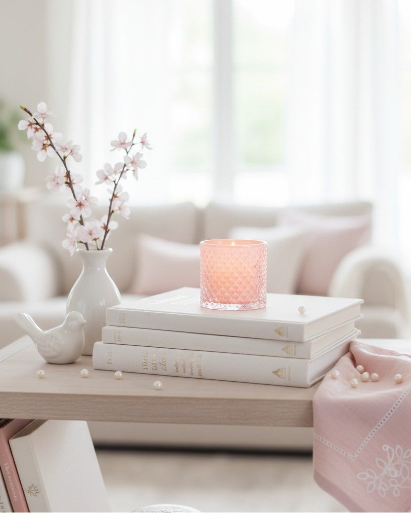 Textured Glass Tealight Holder