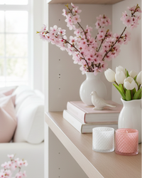 Textured Glass Tealight Holder